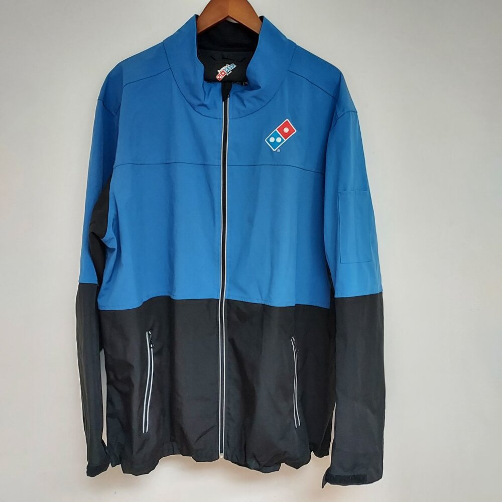 DOMINO'S PIZZA GEAR Employee 2XL Insulated Soft Shell Zip WATERPROOF JACKET